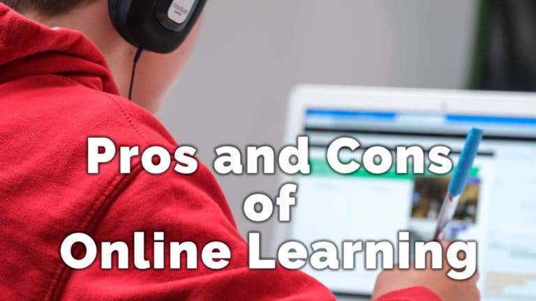 pros and cons of online learning